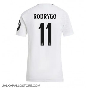 Real Madrid Rodrygo Goes #11 Kotipaita Naisten 2024-25 Lyhythihainen